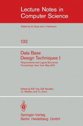 Libro Data Base Design Techniques I : Requirements And Lo...