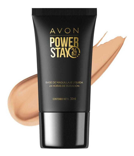 Base de maquillaje líquida Avon Power Stay Power Stay Base Power Stay tono ivory - 30mL 40g