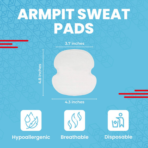 Armpit Sweat Pads Viory Extra Comfort For Hyperhidrosis