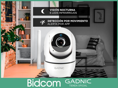 Imagen 6 de 10 de Camara De Seguridad Ip Wifi P2p Hd Vision Nocturna Celular