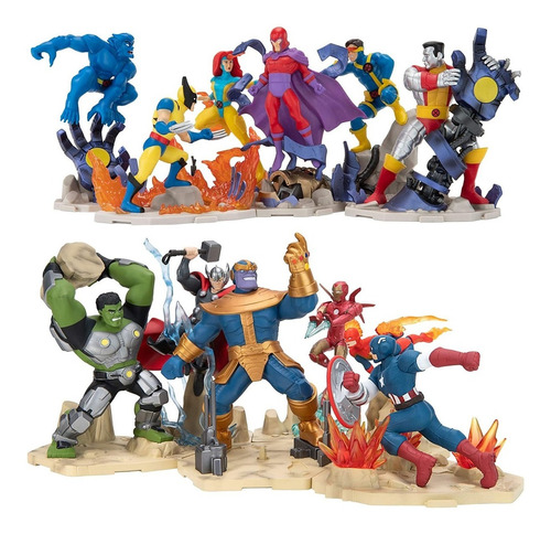 Muñeco X Men Figura Xmen Avengers Vengadores Marvel Zoteki