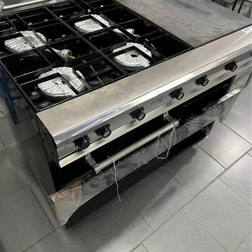 Cocinas Industriales A Gas 4 Y 6 Hornillas Con Horno Plancha