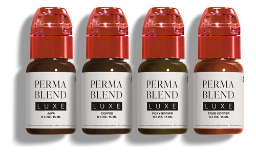Perma Blend Luxe - Juego Mediano De Cejas Con Java, Cafe, Ma