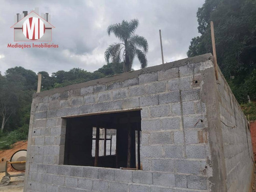 Linda Chácara Em Construção, Com 3 Dormitórios, Pomar, Bem Localizada, À Venda, 4500 M² Por R$ 390.000 - Rural - Pedra Bela/sp - Ch0873