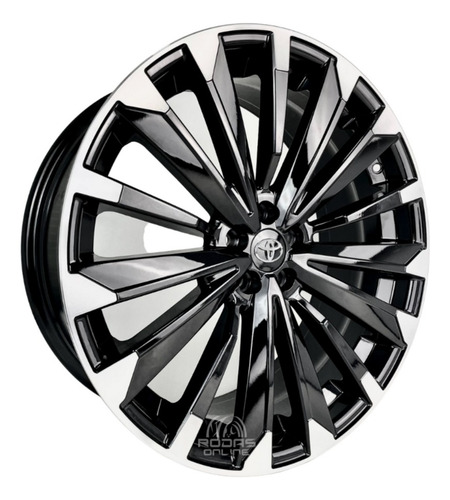 Rodas Aro 18 5x100 Toyota Corolla 2024 S49 Gli Xei 4 Rodas