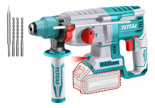 Rotomartillo Inalámbrico 20v Sds Plus Total Trhli20228