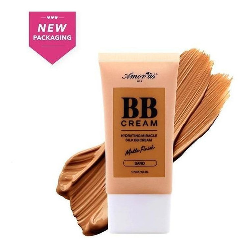 Maquillaje Liquido Bb Cream Matte Finish Hidratante Amor Us