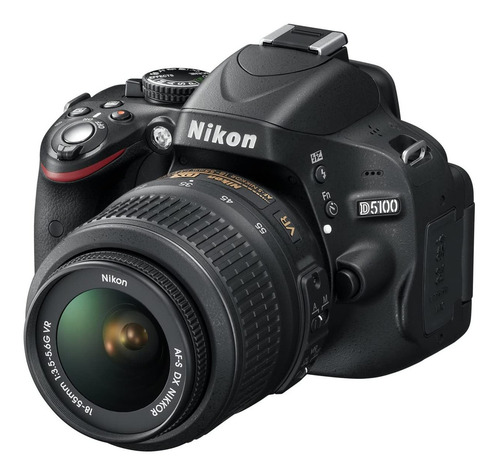 Imagem 4 de 10 de Câmera Digital Nikon D5100 Dslr Com Lente Af-p Dx 18-55mm Vr