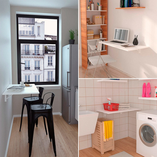 Repisa Plegable Centro Estant 70x45 Cm Home Office