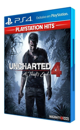 Uncharted 4: A Thief's End Ps4  Físico Lacrado