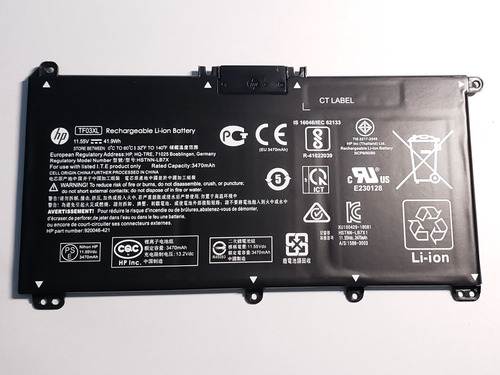 Bateria Hp Tf03xl - Original (920070-855)