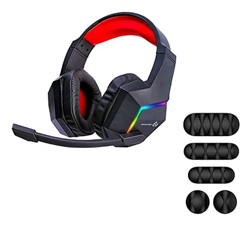 Infurture Gaming Auriculares Y Clips De Cable