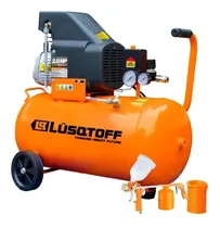 Comprar Compresor De Aire Lusqtoff 25 Litros 2.0 Hp + Kit Lc-2025bk