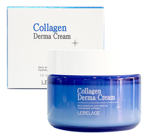 Crema Facial Coreano_ Colágeno Derma / Reparador De Piel_5pz