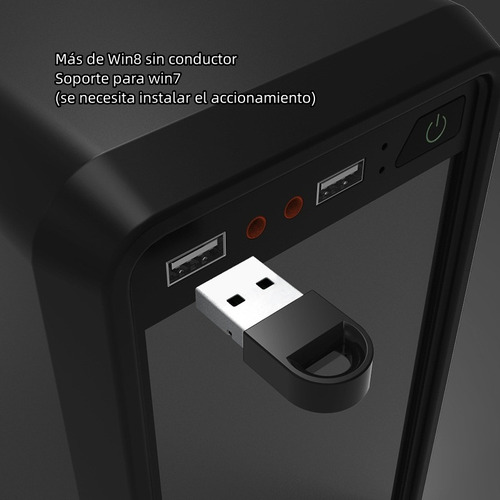 Mini Adaptador Bluetooth 5.1 Usb Dual Pc
