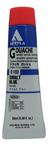 Emulsion Polimero Acrilico 0.7 Fl Oz Azul D103