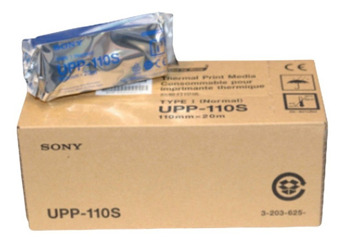 Papel Termico Ultrasonido Sony Upp-110s X5 Rollos Facturado