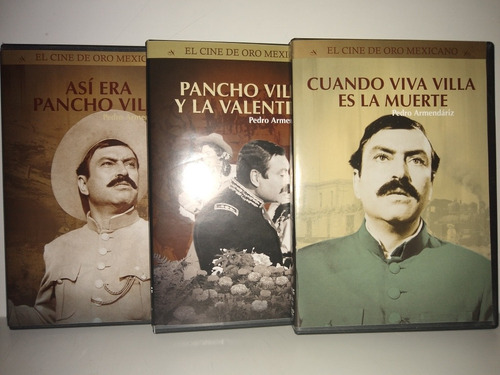 Pancho Villa Dvd Pedro Armendáriz Trilogía Como Nuevos