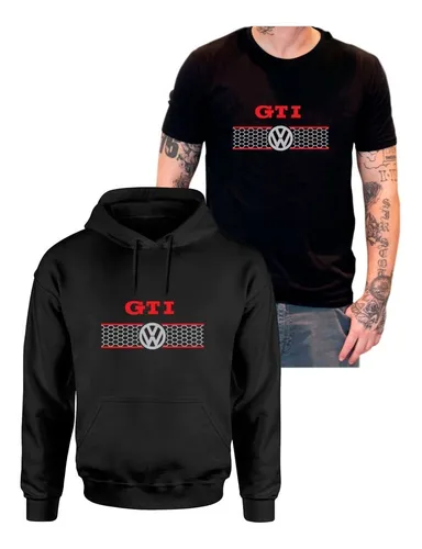 Sudadera Y Playera combo Vw Gti Cuotas sin inter s