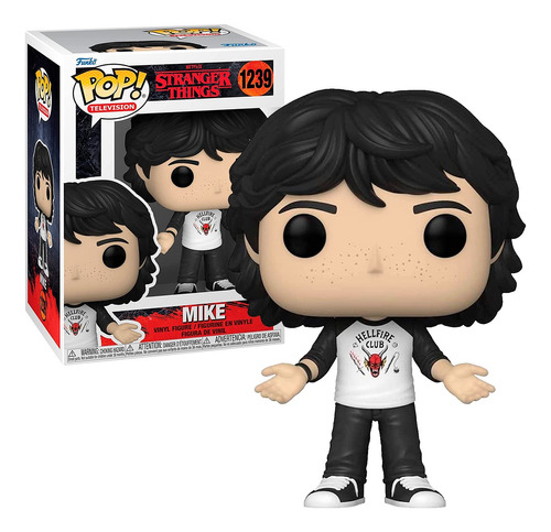 Funko Pop Mike #1239 Stranger Things Serie Netflix Original