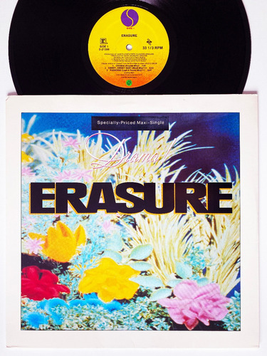 Erasure - Drama! - Vinilo Usa Nm/nm Synth Pop