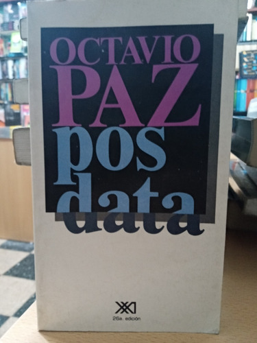 Posdata - Octavio Paz - Usado - Devoto 