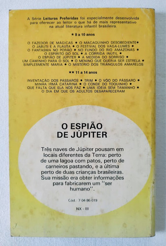 O Espião De Júpiter - Marta Melo (Usado)
