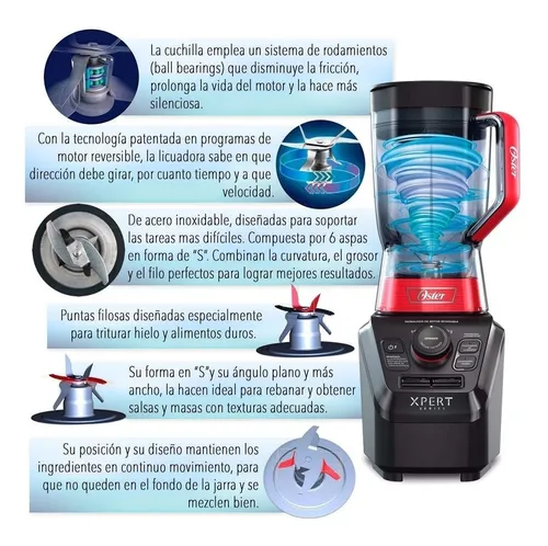 Para que lado gira la licuadora oster hot sale