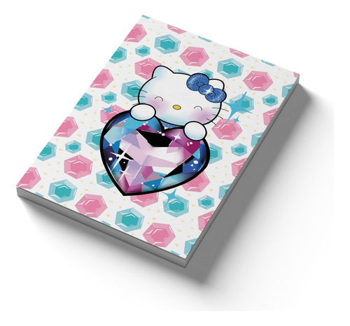Cuaderno Notas Hello Kitty Artesanal
