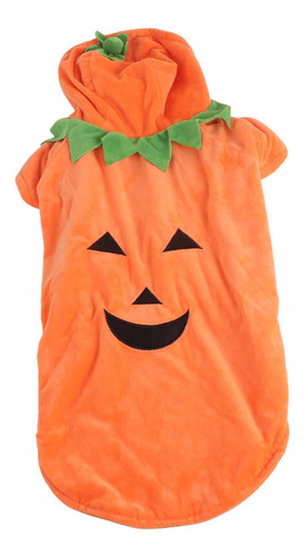 Bonito Disfraz Naranja De Calabaza Para Halloween, Talla 2xl