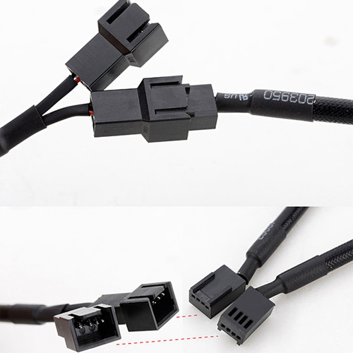 5 X Cable Trenzado De 1 A 2 Vías, Divisor En Y, 3/4 Pines, P