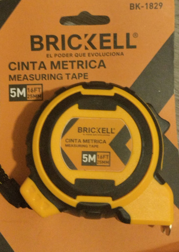 Cinta Metrica Brickell 5m