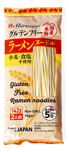 Fideos Ramen Sin Gluten, 5.01 Onzas, Hechos Con Arroz Y Maiz