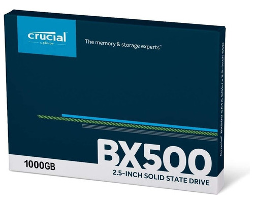 Ssd Disco 1t 3d Crucial Bx500 3d Nand Sata 2.5 Estado Solido