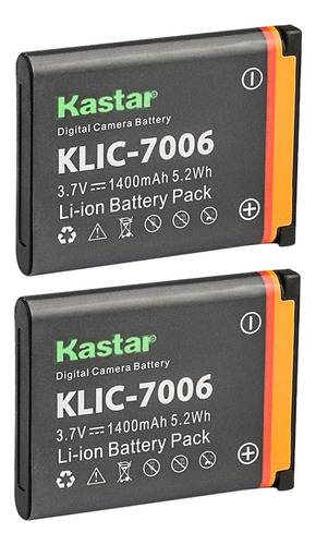 Kastar Cargador, Batera Para Klic-70061klic-7006k7006