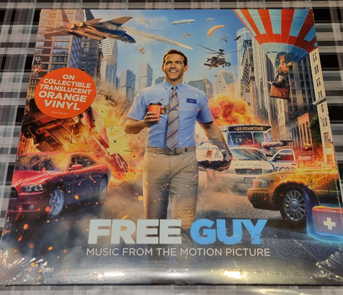 Free Guy - Soundtrack Vinilo Color- New Sellado #cdspaternal