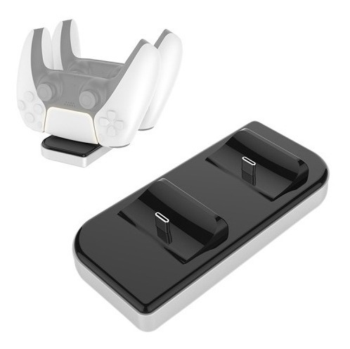 Base Cargador Ps5 Iplay Para Dualsense Slot De 2 Controles
