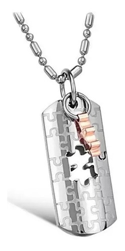 Collares De Pareja Rompecabezas Regalo De Amor