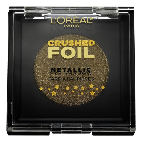 Sombras L'oréal Crushed Foil Metallic , Edição Limitada 1.0g Sombra 22 Crushed Stone