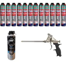 Comprar Poliuretano Proyectable 12 De 850ml + Pistola + Limpiador
