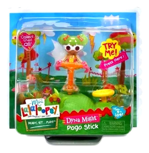 Lalaloopsy Dina Might Pogo Stick Vintage N.u.e.v.a.coleccio 