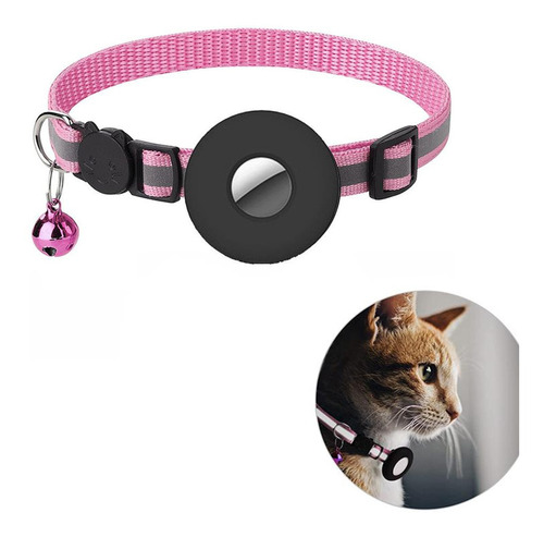 Collar Mascota Reflejante Ajust Para Airtag Mascotas Premium