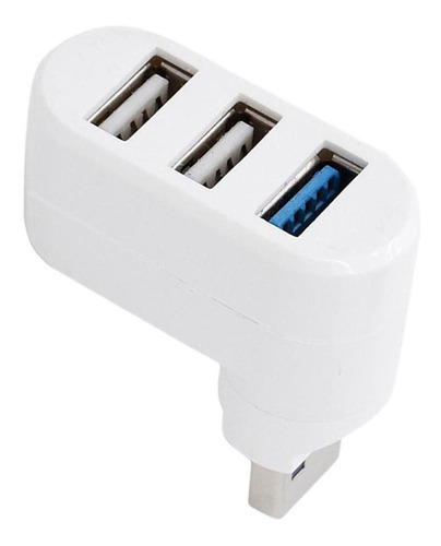 Adaptador Divisor Hub De 3 Puertos Usb 3.0 + 2.0 Tipo