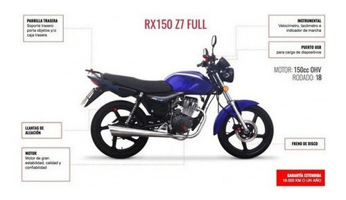 Imagen 5 de 25 de Zanella Rx 150cc Z7 Full Motozuni Exclusivo