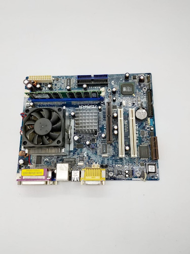 Tarjeta Madre Asrock K7s41gx Amd Zócalo 462 Agp 2x Lan Sonid