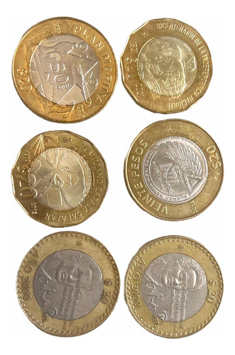 Monedas Conmemorativas De $20