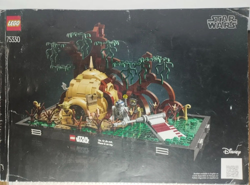 Lego Star Wars Dagobah Entrenamiento Jedi Set 75330 Año 2022 989 Luke (Usado)