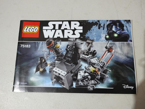 Lego Star Wars 75183 Darth Vader Transformation Solo Manual (Usado)