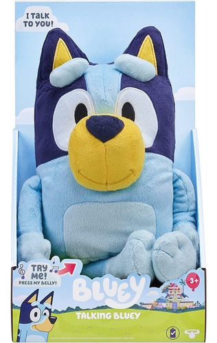 Peluche Talking Bluey De 13 Pulgadas  Interactivo Canta