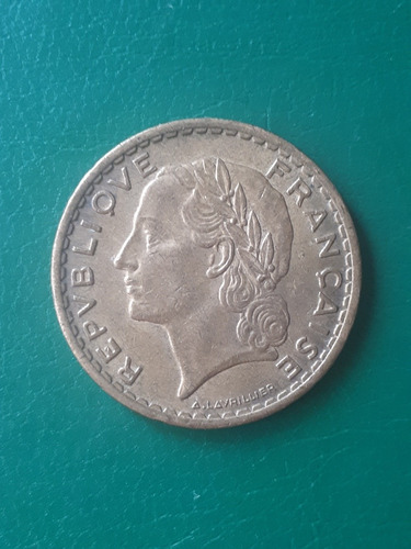 Francia 1940 5 Franco Excelente (Usado)